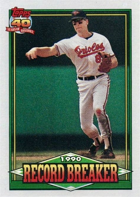 the final year of production for the Topps series of baseball cards, . . 1991 topps 40 years of baseball most valuable cards